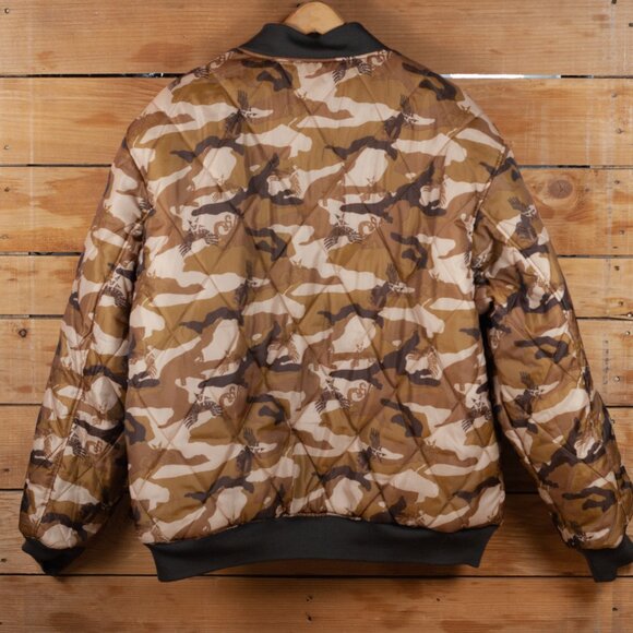 Avirex MA-1 Reversible Camo Bomber Jacket - Men's LG - Picture 3 of 12